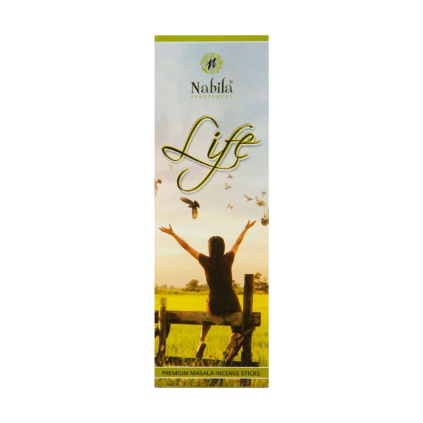 عود دست ساز نابیلا مدل لایف (زندگی) - Nabila - Life بسته 50 گرمی