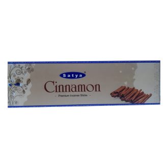 عود دست ساز هندی ساتیا مدل سینامون ( دارچین ) Satya - Cinnamon بسته 50 گرمی