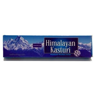 عود دست ساز ناندیتا مدل هیمالین کاستوری (مشک آهوی هیمالیا) - Nandita - Himalayan Kasturi بسته 50 گرمی