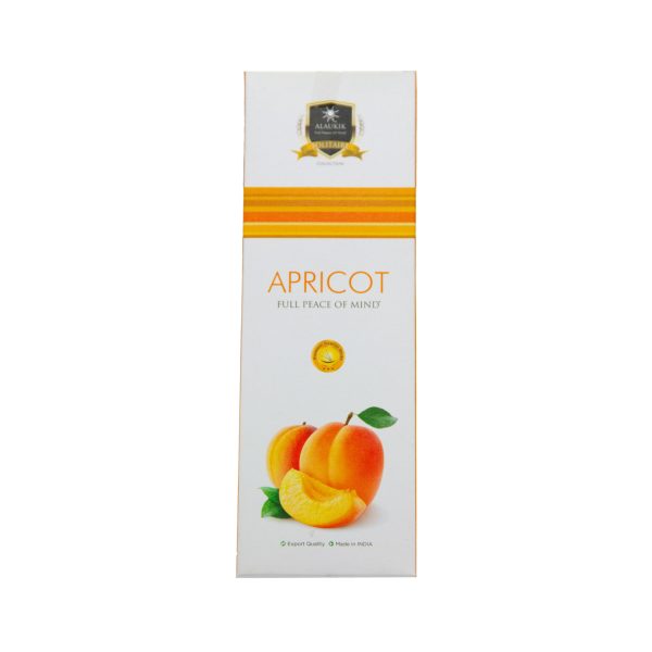 عود دست ساز هندی آلاکیک مدل اپریکات ( زرد آلو ) - Alaukik - Apricot بسته 100 گرمی